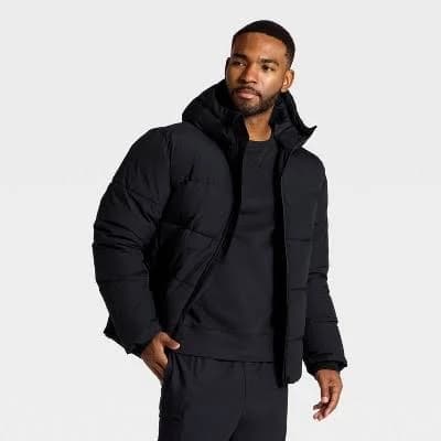 Men's All In Motion Jackets & Coats Heavy Puffer Jacket