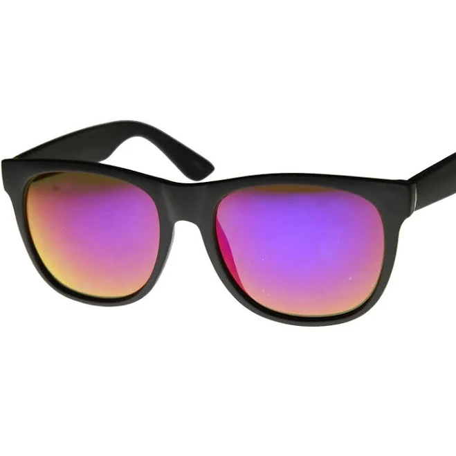 zerouv Super Retro Hipster Wayfarer Frame Sunglasses