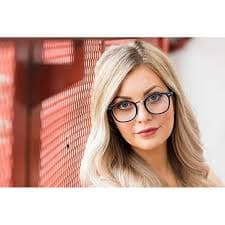 In Style Eyes Modern Oval Clear Frame Readers Clear Grey +3.50 - Walmart.com