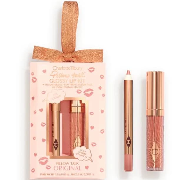 Charlotte Tilbury Pillow Talk Original Glossy Lips Duo