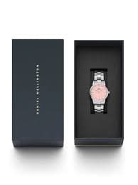 Daniel Wellington Iconic Link Blush 28mm | Pink | FARFETCH IN