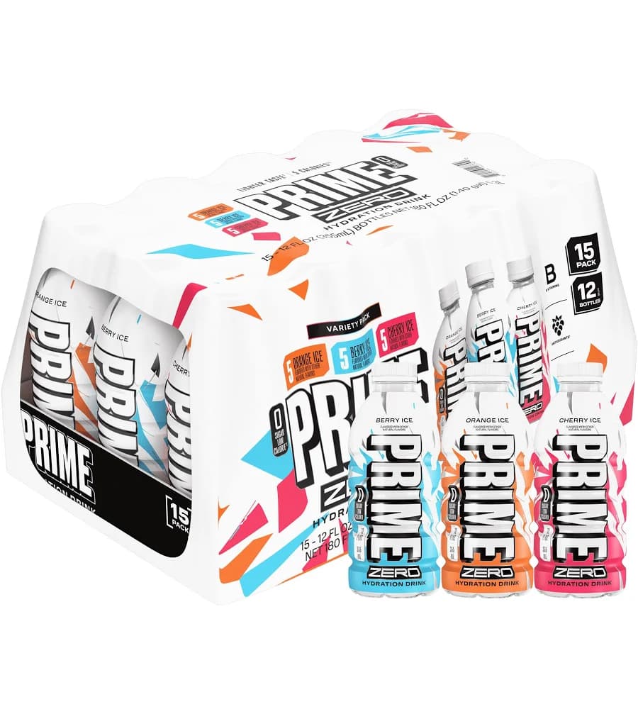 Prime Hydration Ice Variety Pack Sports Drink Bottles