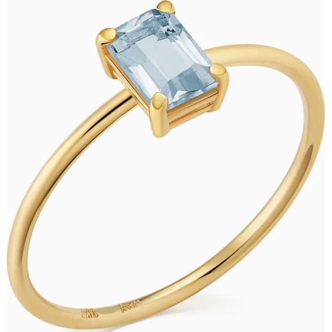 Oradina Women's 14K Gold Gemstone Vivid Ring in Yellow Gold