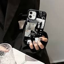 phone case black white photo collage 7 8 plus anti drop soft - Temu Mauritius