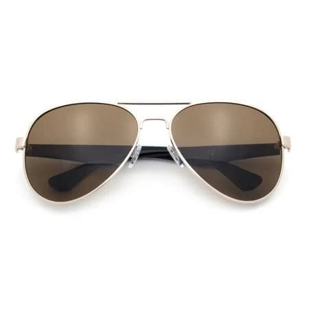 Adult Sa106 Polarized Pilot Aviator Sunglasses for Men Uv400 Metal Frame