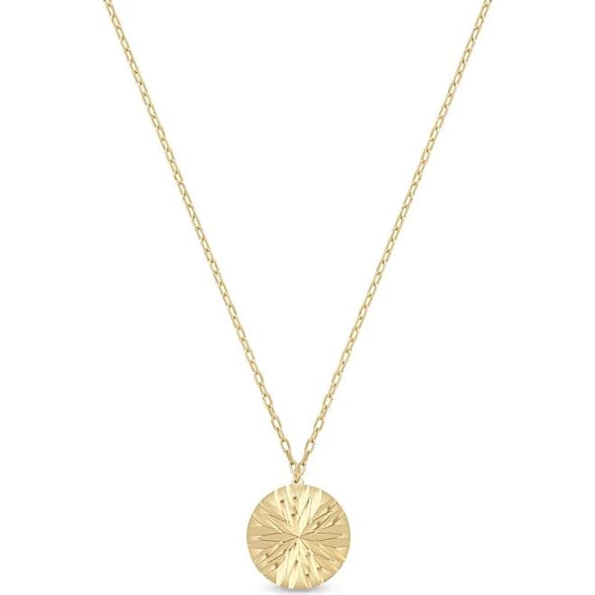 Bony Levy 14K Gold Medallion Pendant Necklace