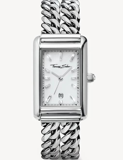 Thomas Sabo Ladies' Rectangular Stainless Steel Watch