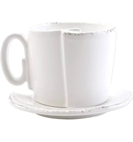 VIETRI Lastra Cup and Saucer