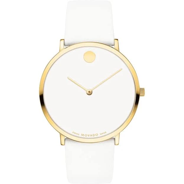 Movado Modern 47 Leather Watch