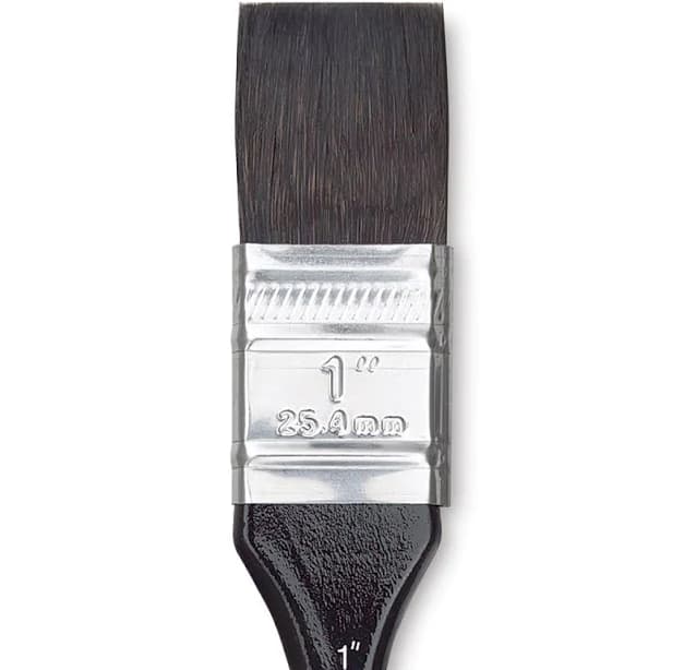Silver Brush Black Velvet Brush Wide Wash Blender