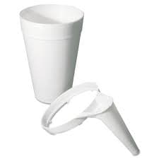Dart Plastic Pitcher Handle, For 32/44oz Foam Cups, White, 25/Bag, 20 Bags/Carton -DCC32PHW - Walmart.com
