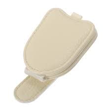 Unique Bargains Car Sunglasses Clip Magnetic Universal Sun Visor Eyeglasses Holder Clip PU Leather White 11x6cm 1 Pcs - Walmart.com