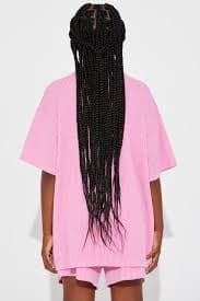 Mini Yessica Ribbed Short Set - Pink | Fashion Nova