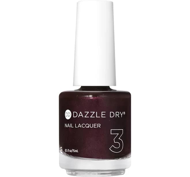 Dazzle Dry Winter Wishes Collection Merlot Nail Lacquer