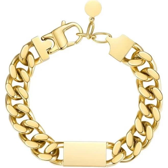 Curb Plate Bracelet