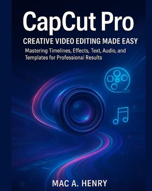 CapCut Pro: Creative Video Editing Made Easy: Mastering Timelines, Effects, Text, Audio, and Templates for Professional Results