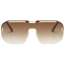 Ray-Ban Highstreet RX6196-2664 Versatile Brown Frame w/Demo Lens 54MM at Amazon Women's Clothing store