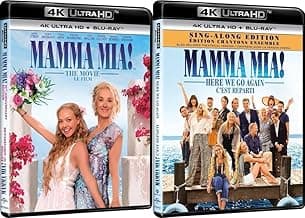 Mamma Mia! The Movie (2008) / Mamma Mia! Here We Go Again (2018) [4K Ultra HD + Blu-ray - 2 set]