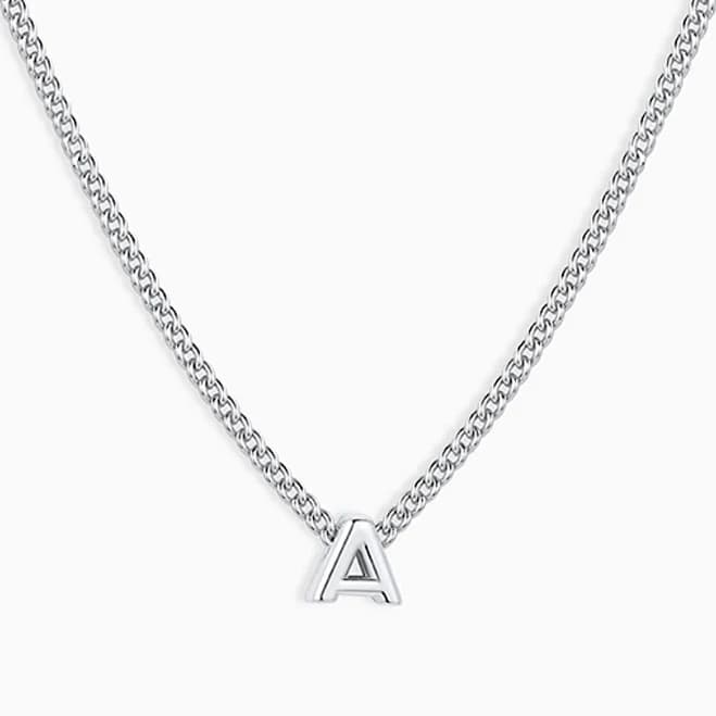 Gorjana Women's Wilder Mini Alphabet Necklace