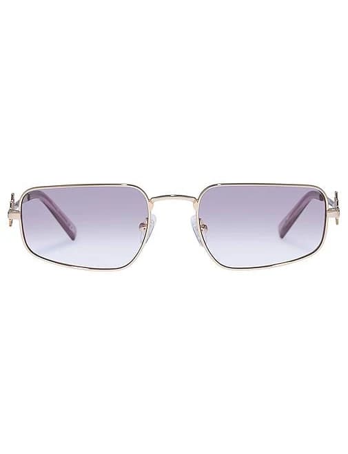 LE SPECS Metagalactic Rectangular Sunglasses