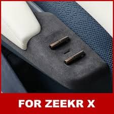 Suede Car Window Control Panel Switch Button Decor Sticker Trim for Zeekr X 2023 Interior Accessories - AliExpress 34
