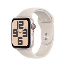 Apple Watch SE GPS + Cellular Aluminum Case Sport Band, S/M - Midnight