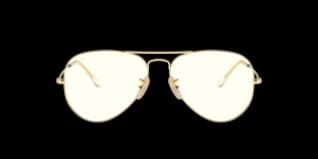 Ray-Ban RB3025 Aviator Clear Evolve Sunglasses | LensCrafters