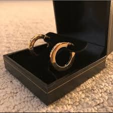 Jewelry | Chunky 14k Gold Hoop Earrings | Poshmark