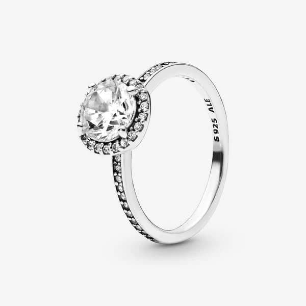 Pandora Round Sparkle Ring