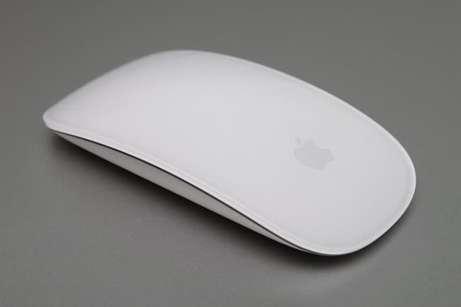 Apple Magic Mouse: Wireless, Bluetooth, Rechargeable Multi-Touch Surface - White