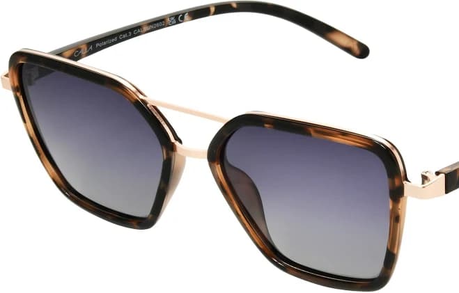 Calia Women's Cat Eye Aviator Polarized Sunglasses