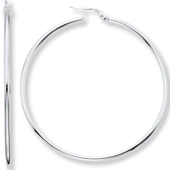 Sterling Silver Hoop Earrings