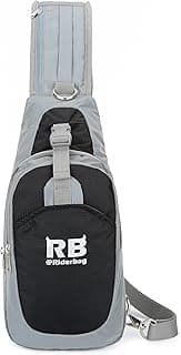 riderbag Sling bags for Men and Women Trendy Crossbody bags, reflective Shoulder Purses. Nylon crossbody bags, cute shoulder