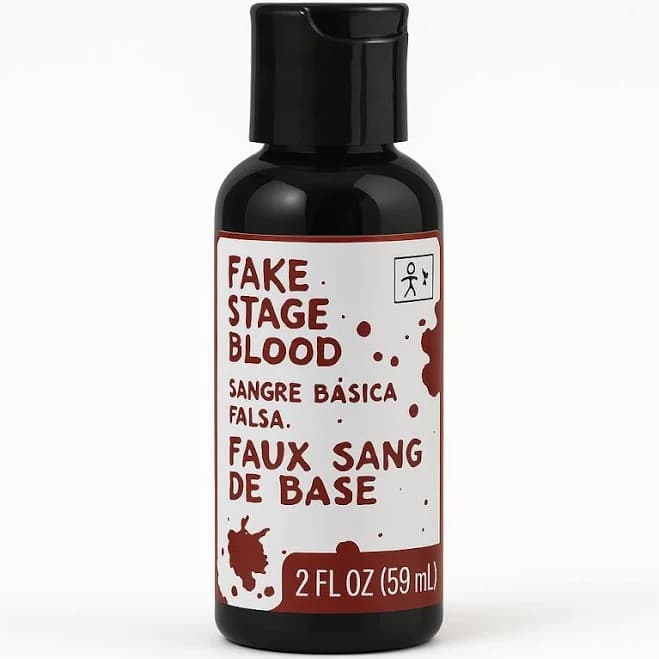 Fake Stage Blood Costume Makeup