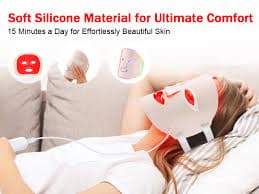 Amazon.com: Red Light Therapy Mask, Red Light Therapy for Face, 7 Colors LED Facial Mask for Wrinkle Remove & Anti Aging, Skin Care Home Travel Use,Pink (Upgraded Version) : Health & Household