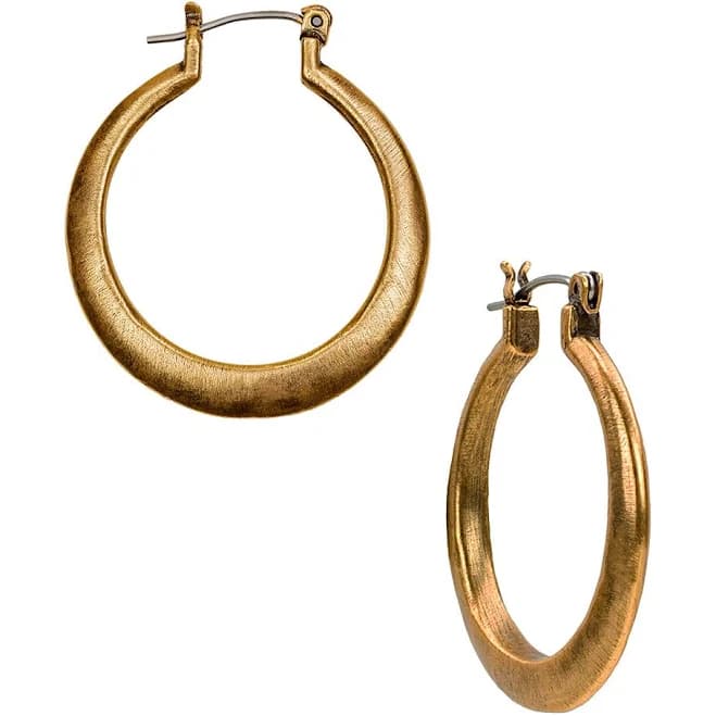 Patricia Nash 1-1/4" Hoop Earrings