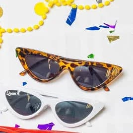 Vintage Retro Cat Eye Triangle Sunglasses