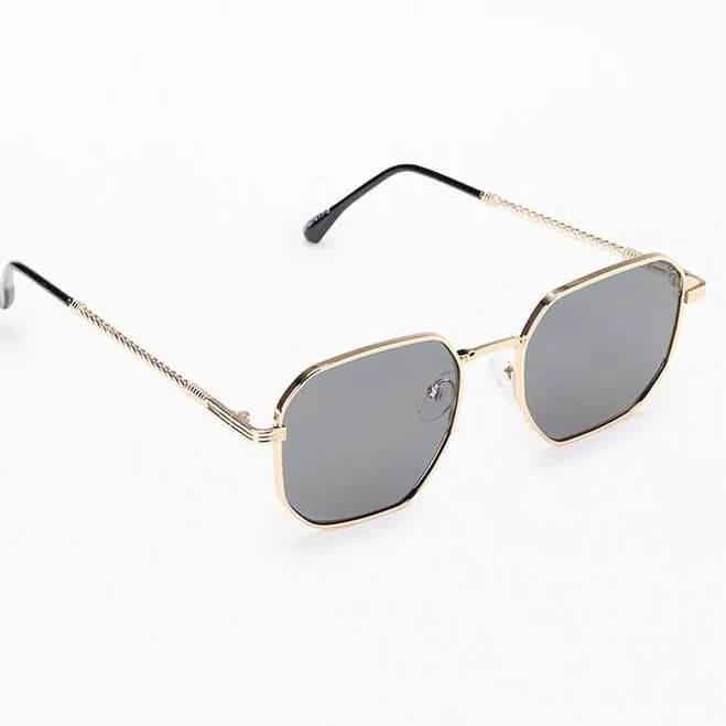 Rectangle Metal Sunglasses