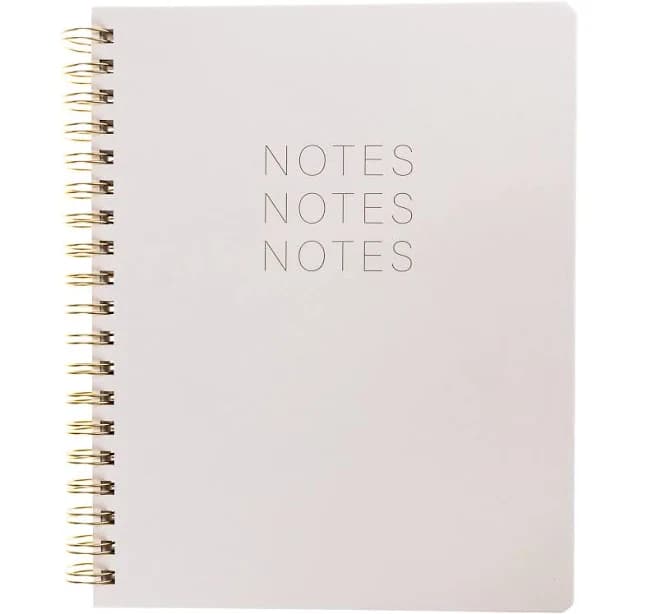 Hardbound Spiral Notebook