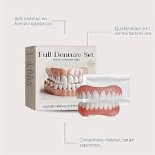 Amazon.com: Advanced Customized Full Denture Set, Silicone Reline Denture Set, Soft and Comfortable, Denture Silicone Reline Kit for Men & Women (3Pcs) : Health & Household