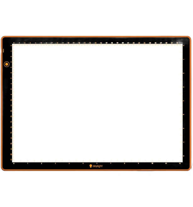 Wafer A4 LED Light Pad - Ultra-Thin Tracing and Craft Light Board U35151 Task Lighting