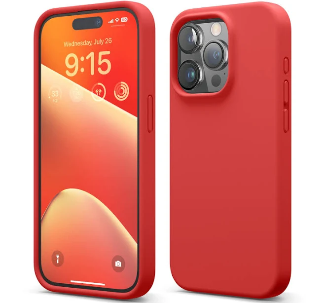 Elago Compatible with iPhone 15 Pro Liquid Silicone Case