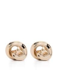 Eddie Borgo Knotted Earrings | Gold | FARFETCH JO