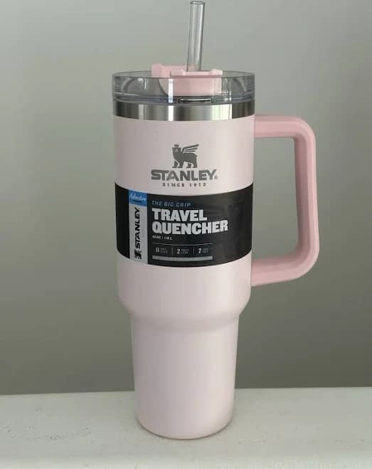 Stanley Adventure Quencher Tumbler 40oz Petal Pink
