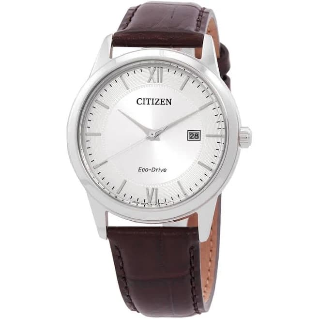 Citizen Men's Classic Dial Leather Strap Watch