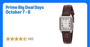 Casio Analog Watch LTP-V007L-7B2UDF - Brown Leather Strap With Striped Dial Quartz Movement Watch