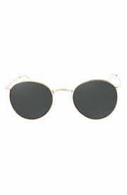 AQS Roe 50mm Polarized Round Sunglasses | Nordstromrack