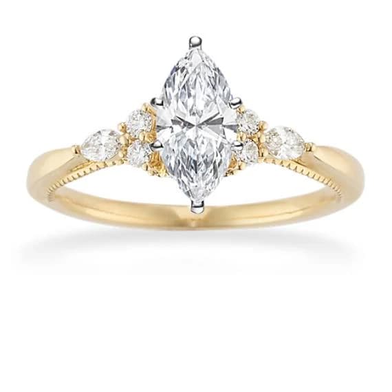 Evelyn White Gold Engagement Ring