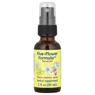 Flower Essence Services Five Flower Formula in Glycerin Spray