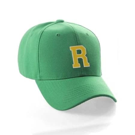 I&W Hatgear Classic Baseball Cap with Custom Raised Letters